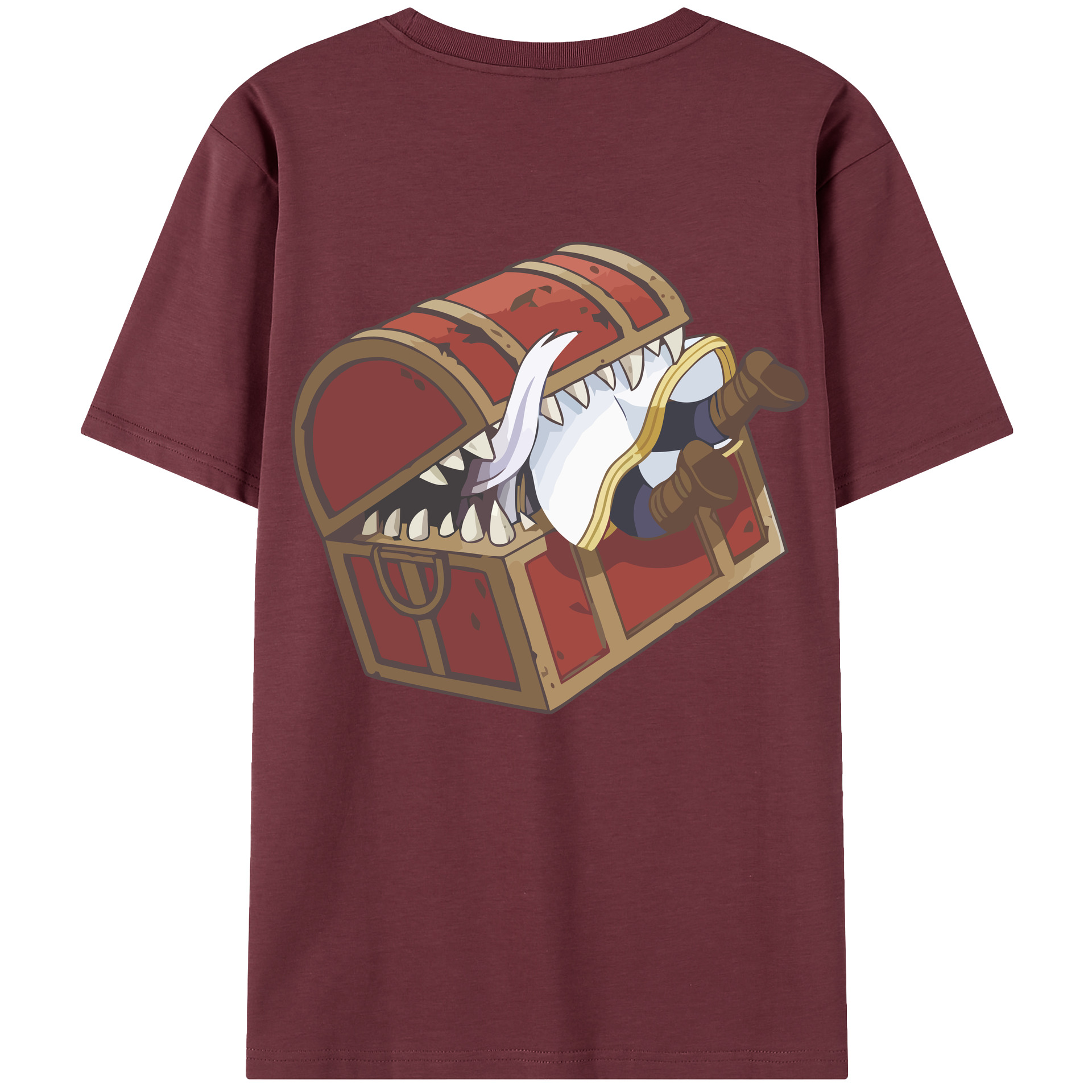 （画像用） 葬送のフリーレン Frieren 綿100％半袖Tシャツ（背面プリント）